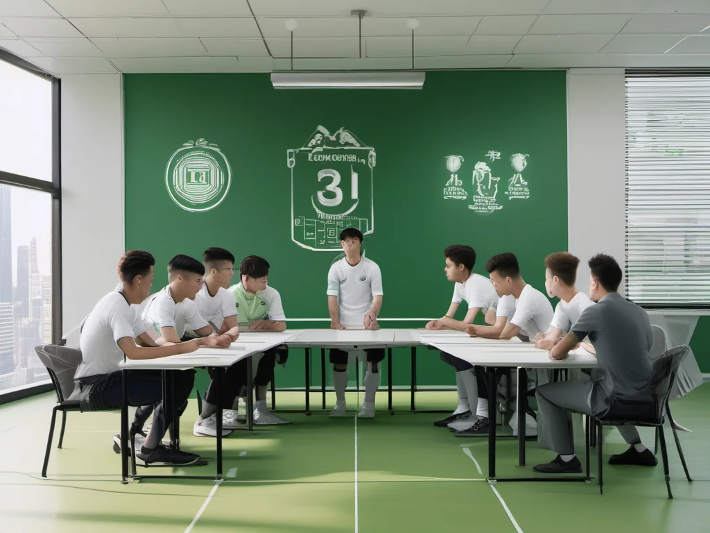 赛场拼搏的杨瀚森